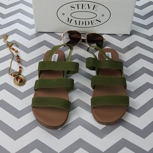 Steve Madden Olive Strappy Sandals